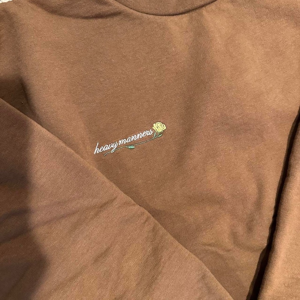 Brown Heavy Manners Sweatshirt